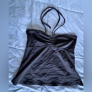 Bikini Bliss by Venus Black Halter Tankini Top medium